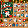 Dentist Christmas  HG Advent Calendar 2026 Acrylic Ornament Countdown Blind Box Holiday Gift