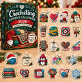 Crocheting Christmas  HG Advent Calendar 2026 Acrylic Ornament Countdown Blind Box Holiday Gift