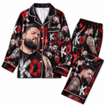 Kevin Owens Pajamas Set Couple Pajamas WWE HG AI Matching Pajamas WRESTLER Pj Set Gift For Girlfriend