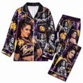 Bayley Pajamas Set, HG AI Matching Couple Wrestling Sleepwear Gift