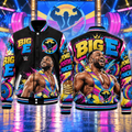 Big E WWE Baseball Jacket HG AI Adult and Kid size HG Varsity Jacket
