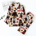 Candyman Pyjama Pajamas Set HG AI Christmas Family Matching Pajamas