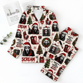 Scream Pyjama Pajamas Set HG AI Christmas Family Matching Pajamas