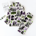 Beetlejuice Pyjama Pajamas Set HG AI Christmas Family Matching Pajamas