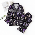 Wednesday Pyjama Pajamas Set HG AI Christmas Family Matching Pajamas