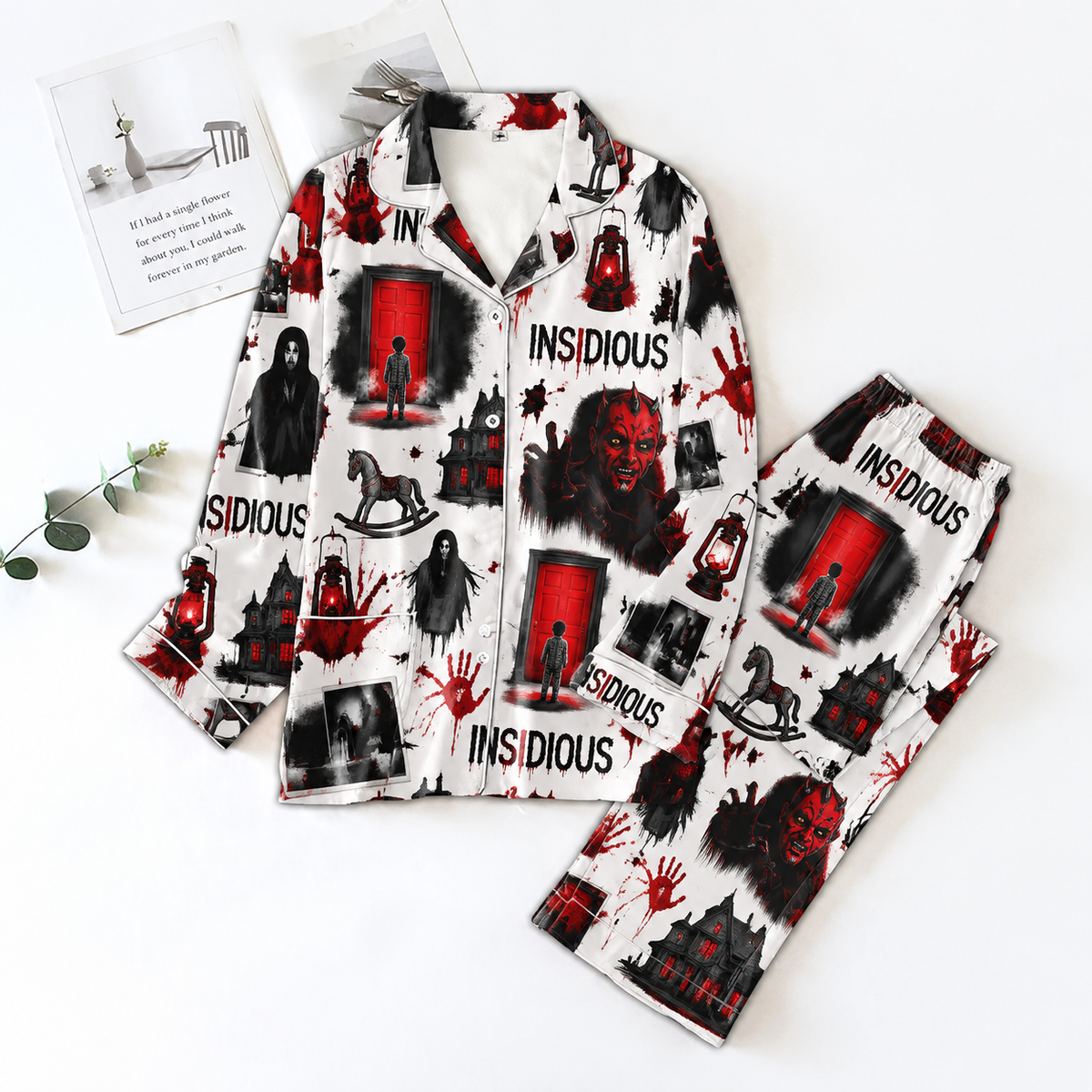 Insidious Pyjama Pajamas Set HG AI Christmas Family Matching Pajamas