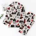 American Horror Story Pyjama Pajamas Set HG AI Christmas Family Matching Pajamas