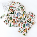 Elf Pyjama Pajamas Set HG AI Christmas Family Matching Pajamas