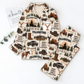 Yellowstone Pyjama Pajamas Set HG AI Christmas Family Matching Pajamas