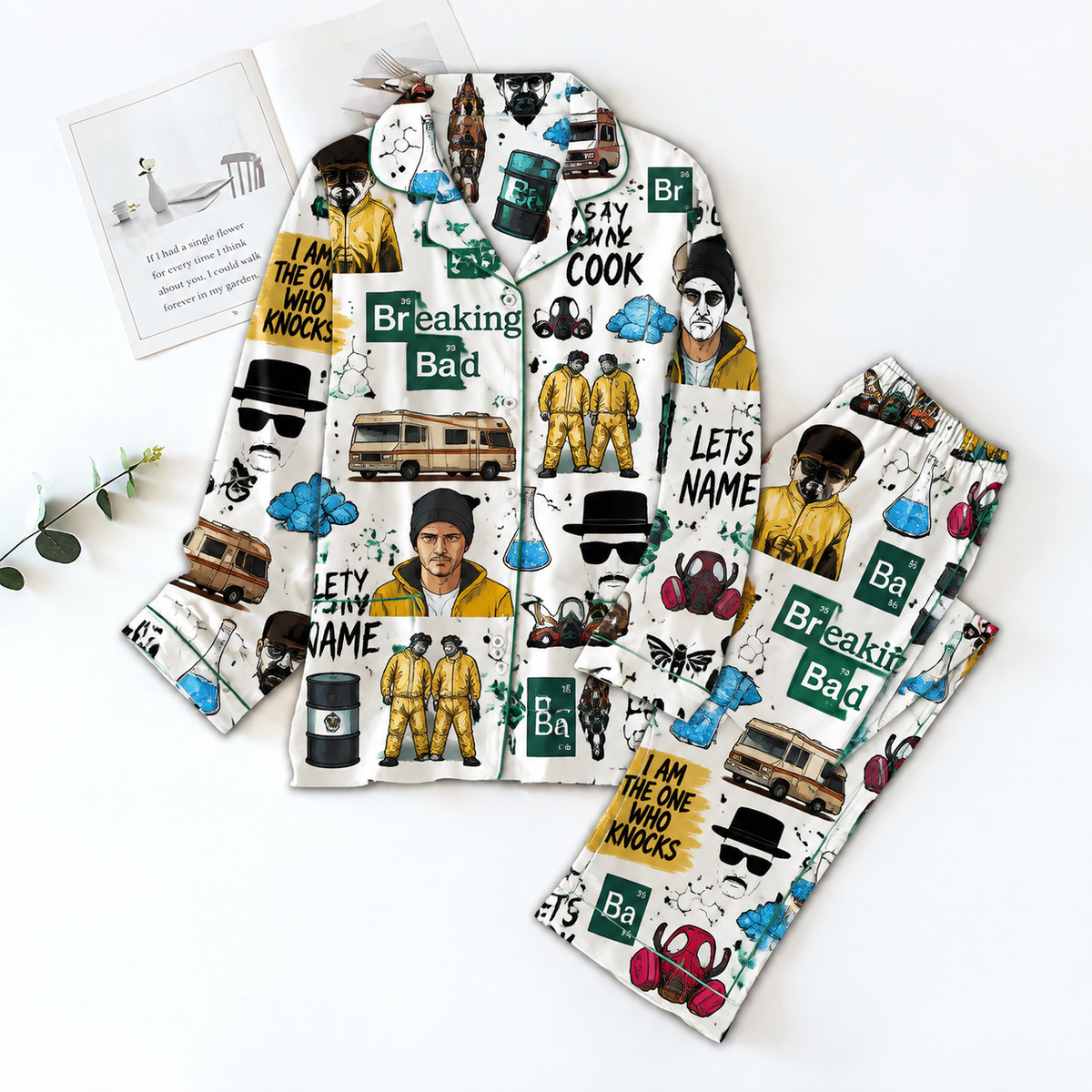 Breaking Bad Pyjama Pajamas Set HG AI Christmas Family Matching Pajamas