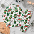 Mountain Dew Pyjama Pajamas Set HG AI Christmas Family Matching Pajamas