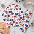 Ocean Spray Pyjama Pajamas Set HG AI Christmas Family Matching Pajamas
