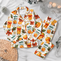 Tropicana Pyjama Pajamas Set HG AI Christmas Family Matching Pajamas