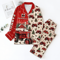Farmall Pyjama Pajamas Set HG AI Gift For Farmer Christmas Family Matching Pajamas