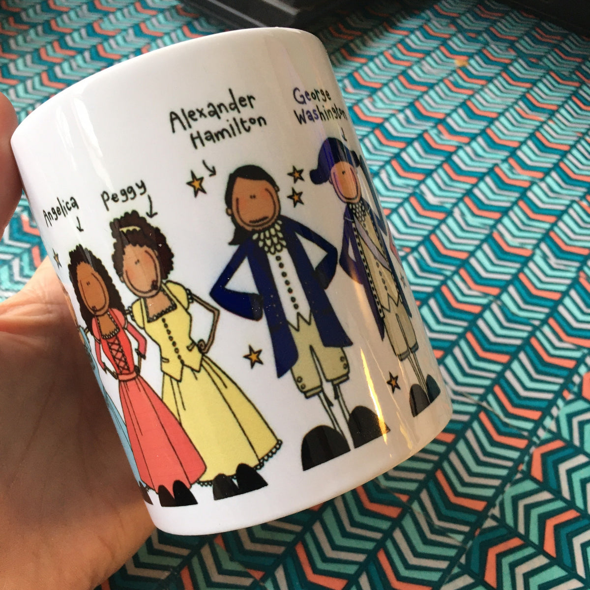 Blackshoe, Hamilton Mug, Hamilton, King George, Schuyler sisters, HamiFan, Hamilton Cup, Hamilton Quote, Hamilton Musical, Lafayette, burr LTN