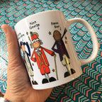 Blackshoe, Hamilton Mug, Hamilton, King George, Schuyler sisters, HamiFan, Hamilton Cup, Hamilton Quote, Hamilton Musical, Lafayette, burr LTN