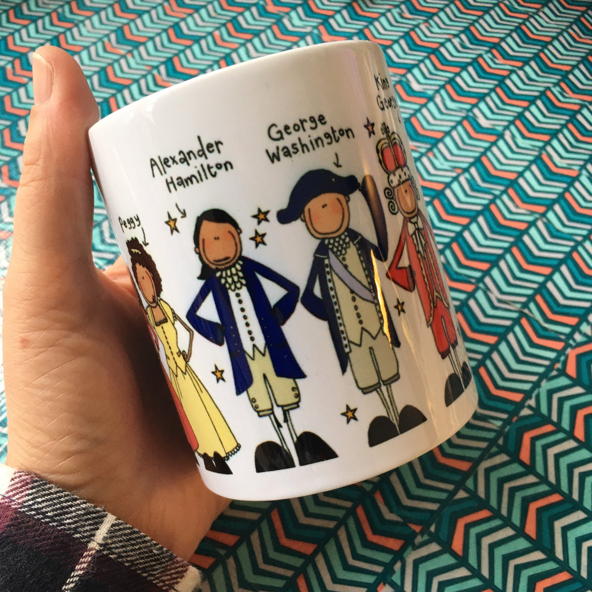 Blackshoe, Hamilton Mug, Hamilton, King George, Schuyler sisters, HamiFan, Hamilton Cup, Hamilton Quote, Hamilton Musical, Lafayette, burr LTN
