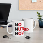 No Nutella November - Humour Mug, Funny Joke Pun, Nutella Lover, NNN, Chocolate Addict, Statement Cup, Gift Idea, 11oz, 15oz LTN