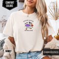 Embroidered Spooky Goose Shirt NNA, Halloween TShirt, Witchy Silly Goose Lover Tee, Girly Halloween Gift, Trick or Treat Outfit