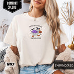 Embroidered Spooky Goose Shirt NNA, Halloween TShirt, Witchy Silly Goose Lover Tee, Girly Halloween Gift, Trick or Treat Outfit