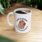 Mug - Capybara Cowboy Hat Hold on Partner I'm Overstimulated LTN