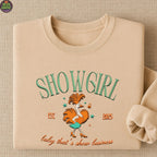 Show Girl Goose Embroidered Sweatshir HCA