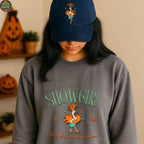 Show Girl Goose Embroidered Sweatshir HCA