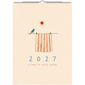 2027 Wall Calendar, Illustrated Wall Calendar