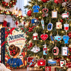 Nursing Christmas Advent Calendar HG, 24 Medical Charms Holiday Countdown Gift 2026